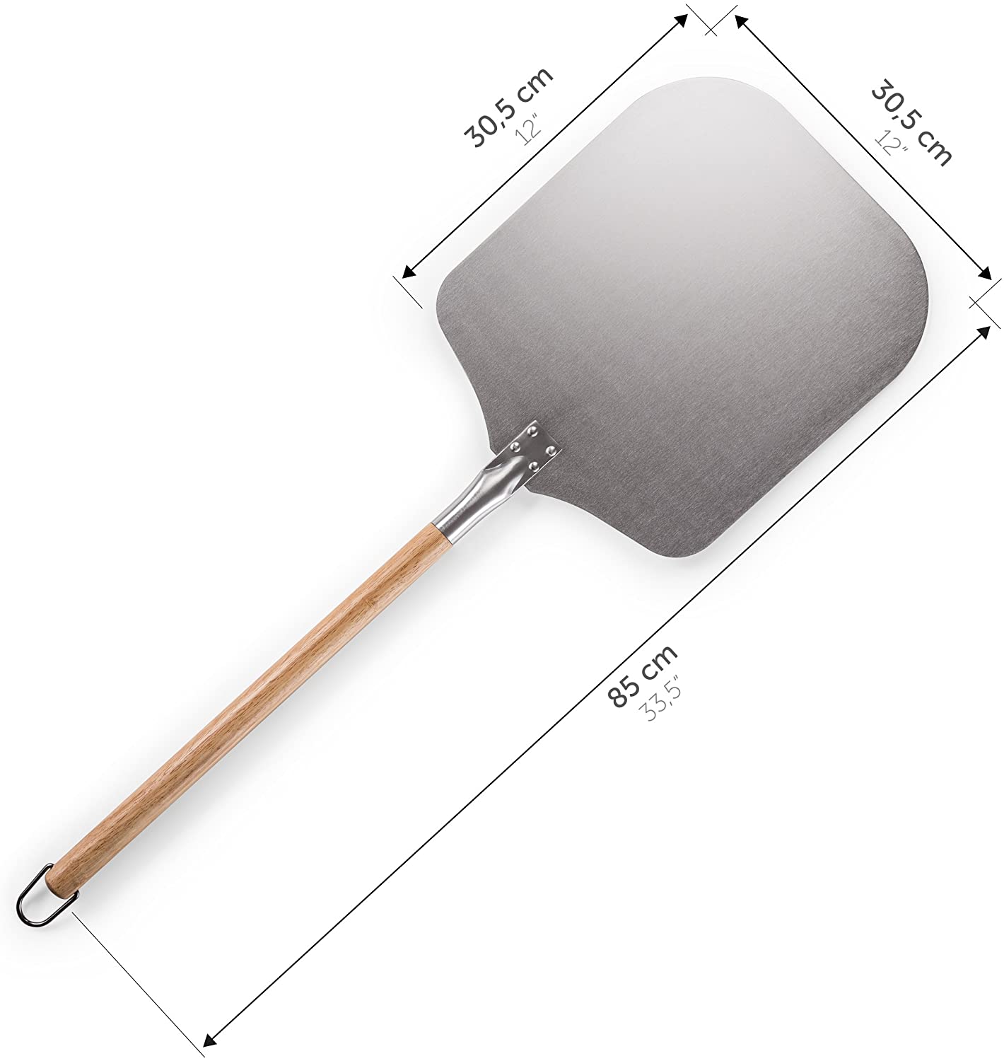 pelle à pizza aluminium 30cm