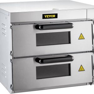 vevor four à pizza Électrique 3000 w (2 chambres)